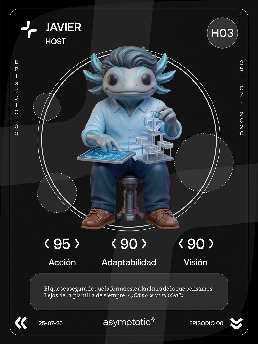 Carta asymorph de Javier Ortiz