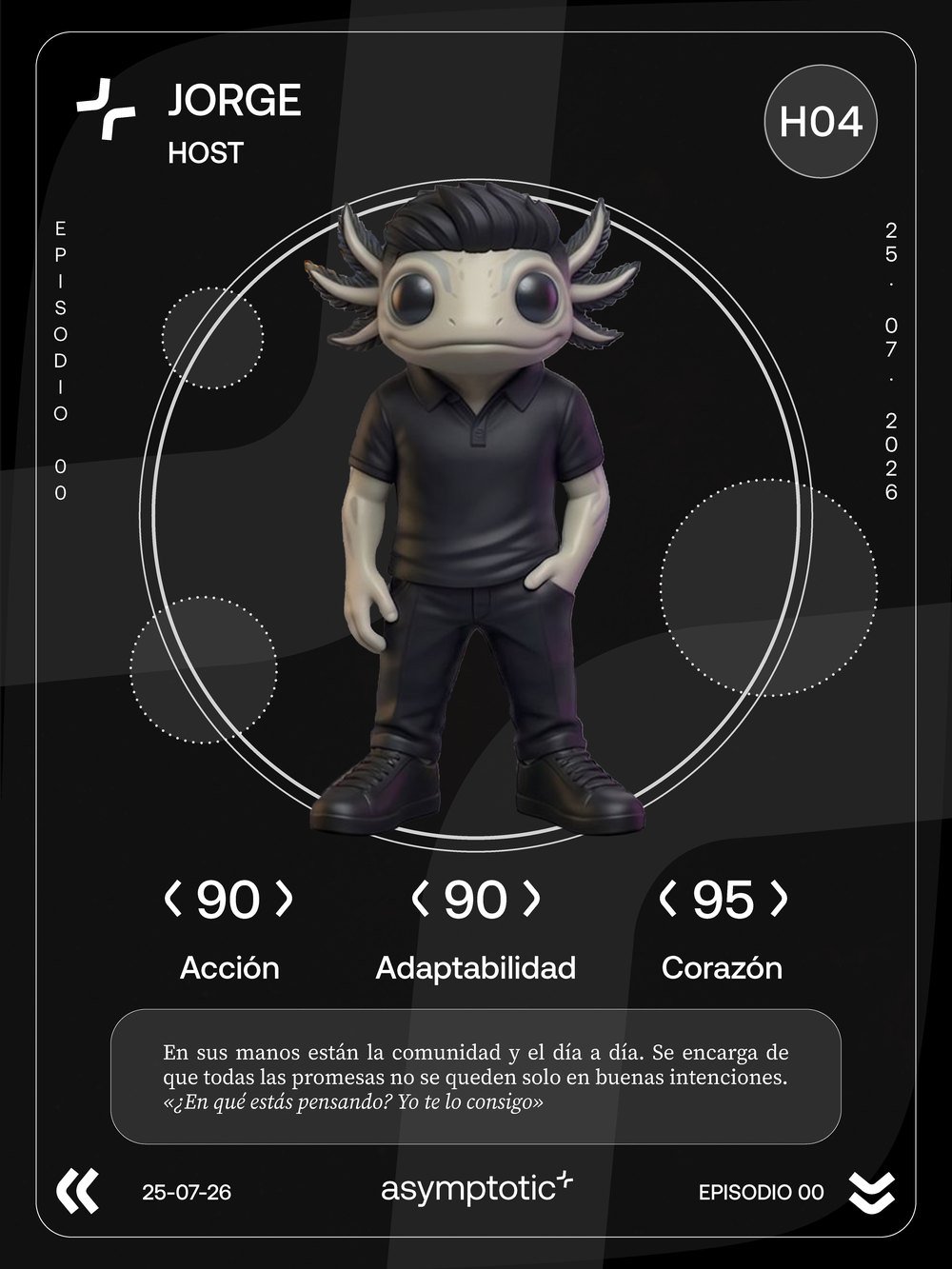 Carta asymorph de Jorge Camarero